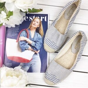 Splendid Nautical Stripe Espadrille Sandals 8.5